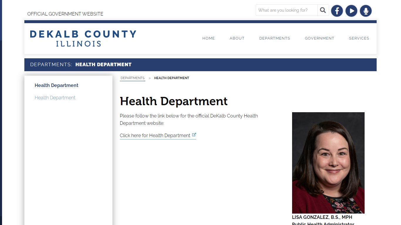 Health Department - DeKalb County, Illinois