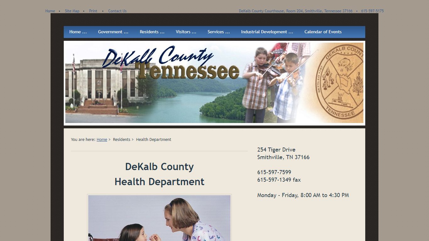 Health Department - DeKalb County, Tennessee